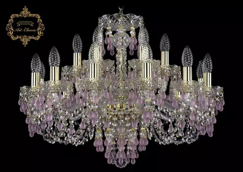 Хрустальная люстра Bohemia Art Classic 11.24.12+6.220.Gd.V7010