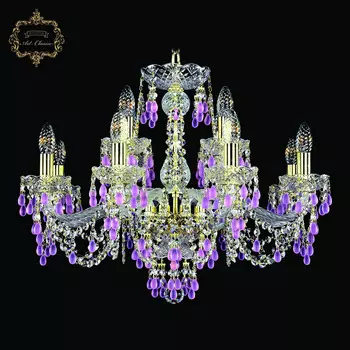 Хрустальная люстра Bohemia Art Classic 11.24.8+4.220.Gd.V7010