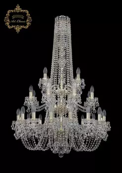 Хрустальная люстра Bohemia Art Classic 11.26.16+8+4.300.h-130.3d Gd