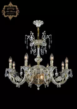 Хрустальная люстра Bohemia Art Classic 31.12.8.KR175SP.250IT.GW.Sp.Clear.1A