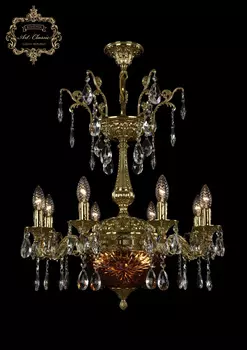 Хрустальная люстра Bohemia Art Classic 31.19.8.CK125SP.250SP.G.Sp.Amber.1A