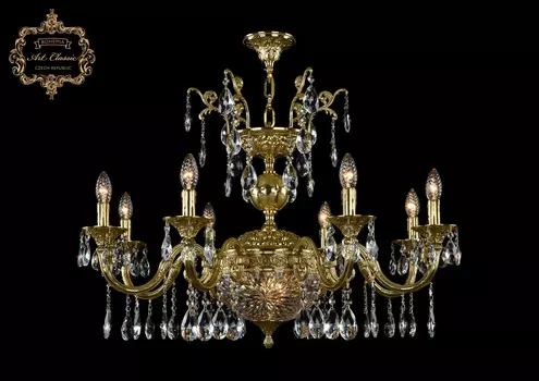 Хрустальная люстра Bohemia Art Classic 31.29.8.CK250SP.250GL.G.Sp.Clear.1A