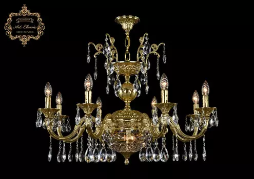 Хрустальная люстра Bohemia Art Classic 31.29.8.CK250SP.250GL.G.Sp.Clear.1B