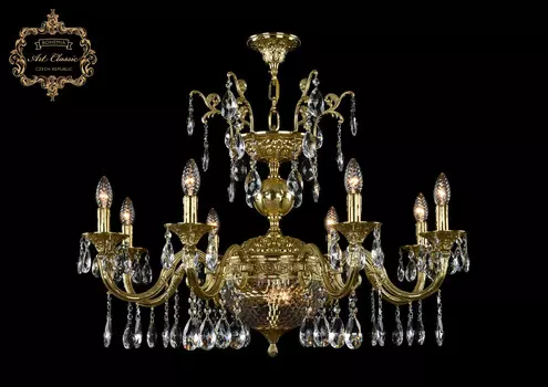 Хрустальная люстра Bohemia Art Classic 31.29.8.CK250SP.250GL.G.Sp.Clear.1C