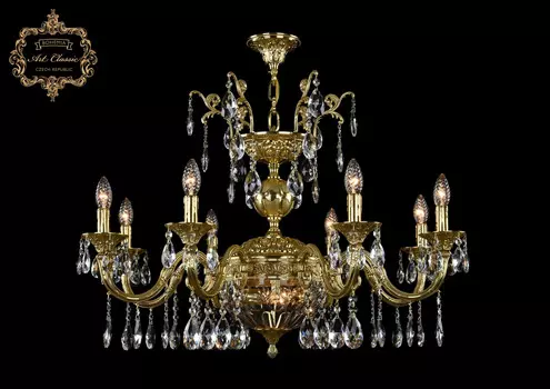 Хрустальная люстра Bohemia Art Classic 31.29.8.CK250SP.250GL.G.Sp.Clear.1E