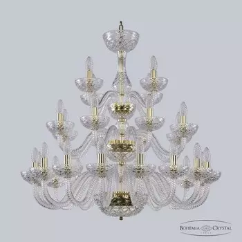 Хрустальная люстра Bohemia Ivele 1310/16+8+4/300/3d G Cl/Clear/M-1F