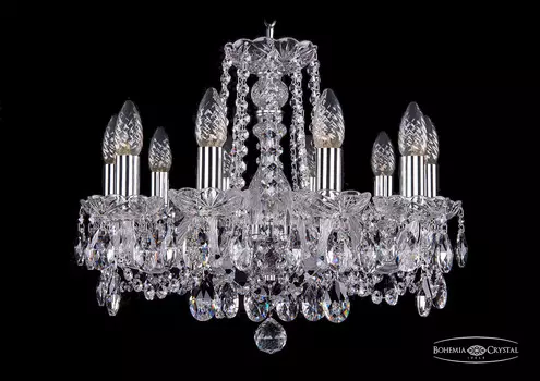Хрустальная люстра Bohemia Ivele 1402/10/160 Ni