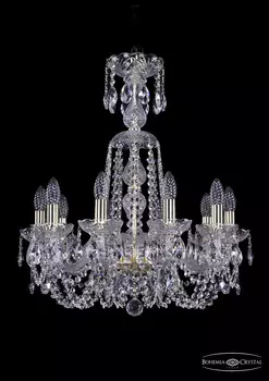 Хрустальная люстра Bohemia Ivele 1402/10/195/XL-64 G