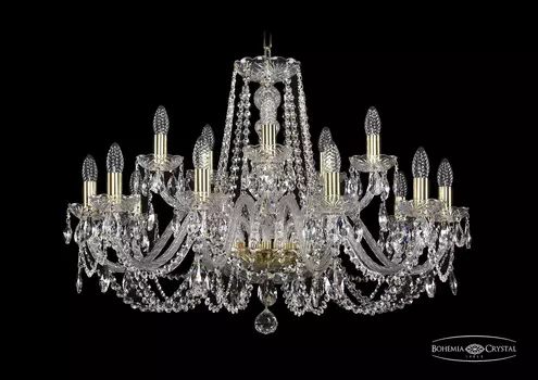 Хрустальная люстра Bohemia Ivele 1402/10+5/300 G