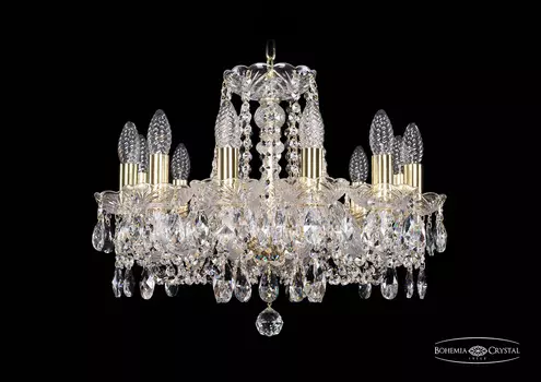 Хрустальная люстра Bohemia Ivele 1402/12/160 G