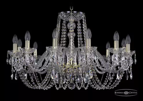 Хрустальная люстра Bohemia Ivele 1402/12/300 G