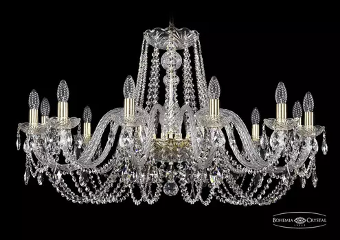 Хрустальная люстра Bohemia Ivele 1402/12/360 G