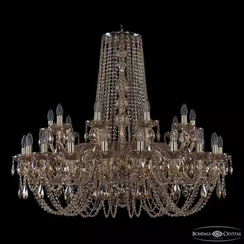 Хрустальная люстра Bohemia Ivele 1402/20+10/400 G M721