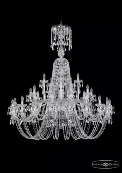 Хрустальная люстра Bohemia Ivele 1402/20+10+5/530/XL-165 Ni