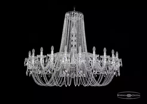 Хрустальная люстра Bohemia Ivele 1402/24/530 Ni