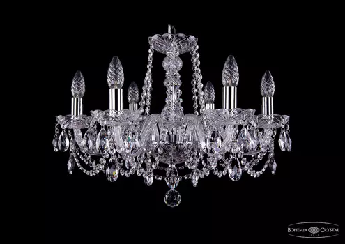 Хрустальная люстра Bohemia Ivele 1402/6/195 Ni