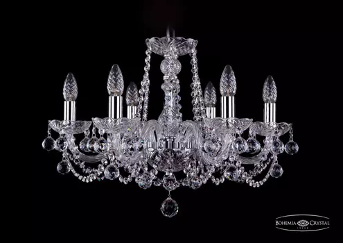 Хрустальная люстра Bohemia Ivele 1402/6/195 Ni Balls