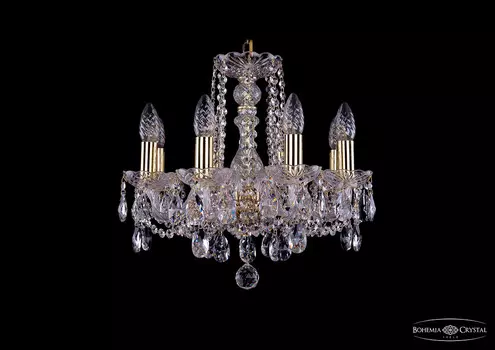 Хрустальная люстра Bohemia Ivele 1402/8/141 G