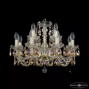 Хрустальная люстра Bohemia Ivele 1402/8+4/195 G R777