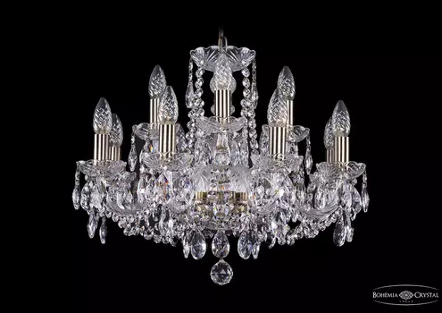 Хрустальная люстра Bohemia Ivele 1402/8+4/195 Pa