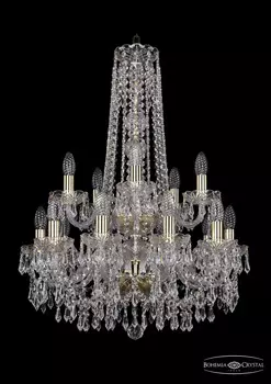 Хрустальная люстра Bohemia Ivele 1403/10+5/195/h-77/2d G