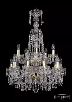 Хрустальная люстра Bohemia Ivele 1403/10+5/195/XL-84/2d G