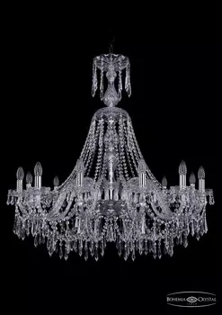 Хрустальная люстра Bohemia Ivele 1403/12/360/XL-100 Ni