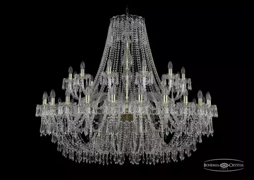 Хрустальная люстра Bohemia Ivele 1403/24+12/530 G
