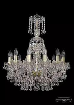 Хрустальная люстра Bohemia Ivele 1409/12/195/XL-68 G
