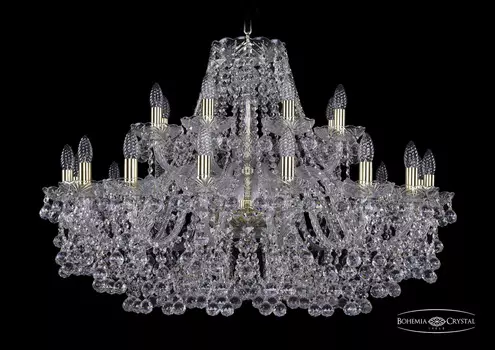Хрустальная люстра Bohemia Ivele 1409/16+8/360 G