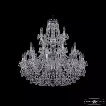 Хрустальная люстра Bohemia Ivele 1409/16+8+4/300/3d Ni