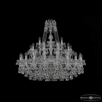 Хрустальная люстра Bohemia Ivele 1409/20+10+5/360 Ni
