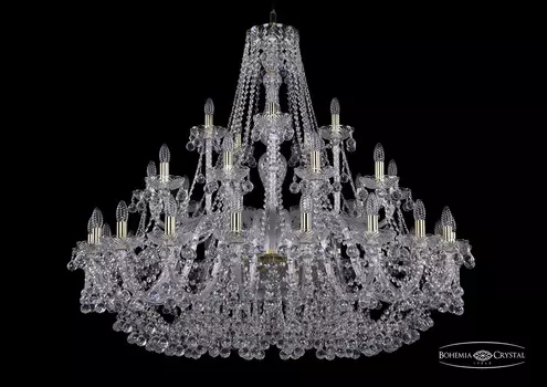 Хрустальная люстра Bohemia Ivele 1409/20+10+5/460 G