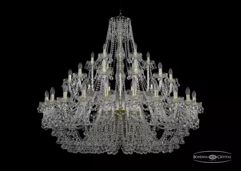 Хрустальная люстра Bohemia Ivele 1409/24+12+6/530 G