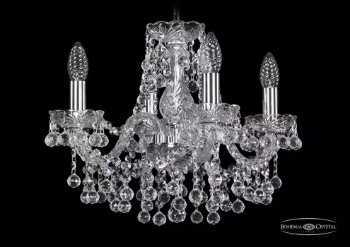Хрустальная люстра Bohemia Ivele 1409/4/141 Ni