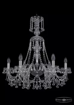 Хрустальная люстра Bohemia Ivele 1409/6/240/XL-75 Ni