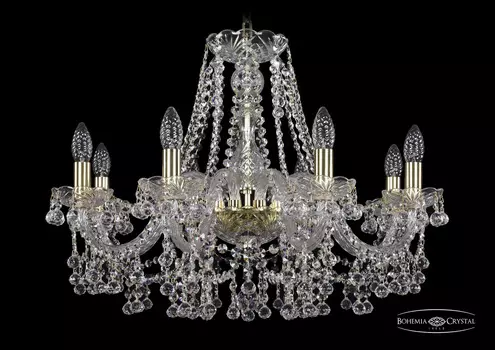Хрустальная люстра Bohemia Ivele 1409/8/240 G