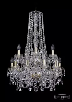 Хрустальная люстра Bohemia Ivele 1411/10+5/195/h-83/2d G