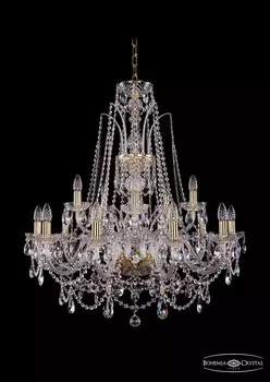 Хрустальная люстра Bohemia Ivele 1411/10+5/300 G