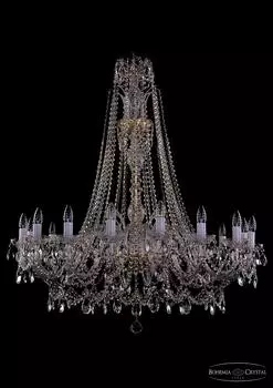 Хрустальная люстра Bohemia Ivele 1411/16/400/XL-115 G