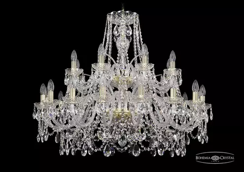 Хрустальная люстра Bohemia Ivele 1411/16+8/360/2d G