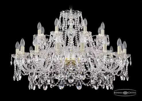 Хрустальная люстра Bohemia Ivele 1411/16+8/360 G