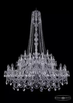 Хрустальная люстра Bohemia Ivele 1411/20+10+5/400/h-155/2d Ni