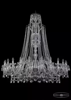 Хрустальная люстра Bohemia Ivele 1411/24/530/XL-163 Ni