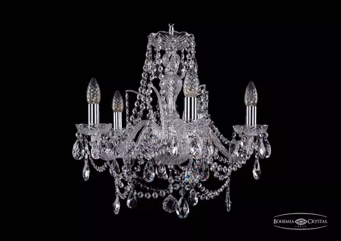 Хрустальная люстра Bohemia Ivele 1411/5/160 Ni