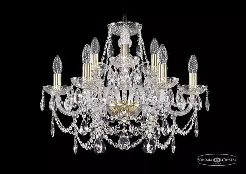 Хрустальная люстра Bohemia Ivele 1411/6+3/195 G