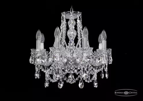 Хрустальная люстра Bohemia Ivele 1411/8/160 Ni