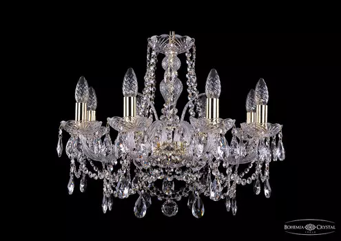 Хрустальная люстра Bohemia Ivele 1411/8/195 G