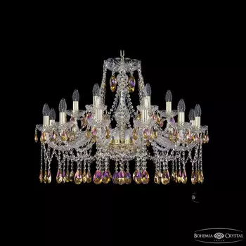 Хрустальная люстра Bohemia Ivele 1413/12+6/300 G R777