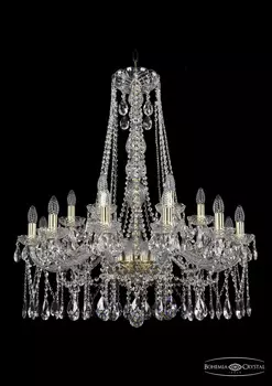 Хрустальная люстра Bohemia Ivele 1413/12+6/300/h-95 G